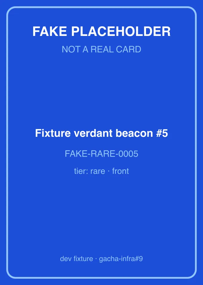Fixture verdant beacon #5